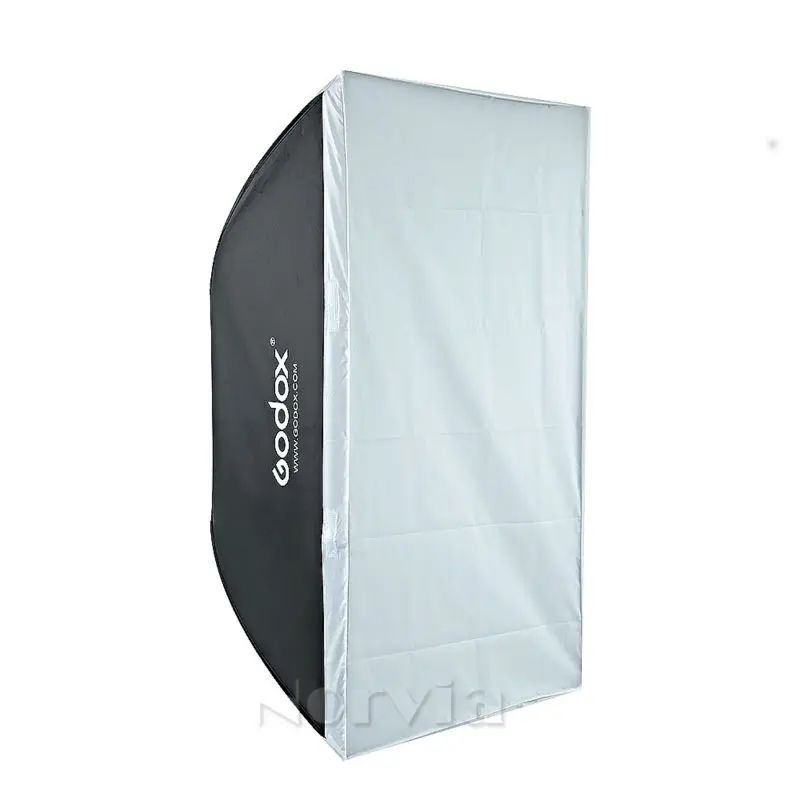 2x софтбокс Godox 2" x 40" 70x100 см, софтбокс с креплением Bowens для студийной фотосъемки, стробоскопический светильник для камеры
