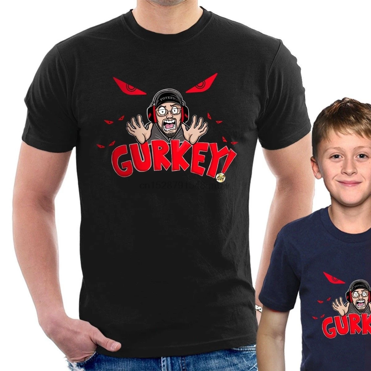 Футболка с изображением воронки видения GURKEY FGTeeV футболка семейной игровой