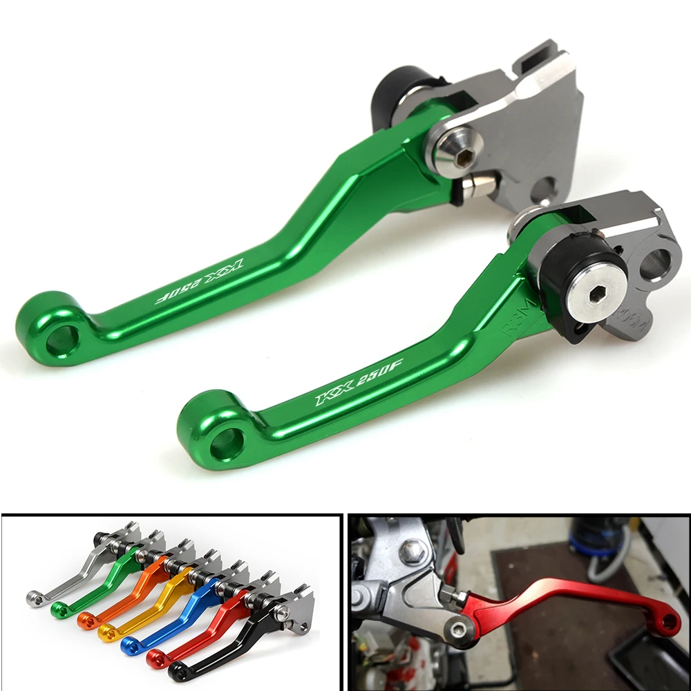 Для Kawasaki KXF250 KXF 250 KX F KX250F 250F 2004 2012 2005 2006 2007 ЧПУ Рычаги поворотного тормоза сцепления