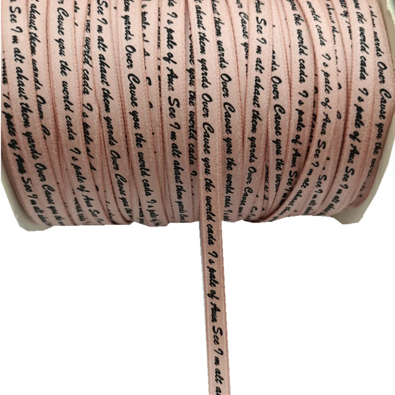 1/4 &quot6 мм 10yds печатная полиэфирная хлопковая лента для свадьбы украшения