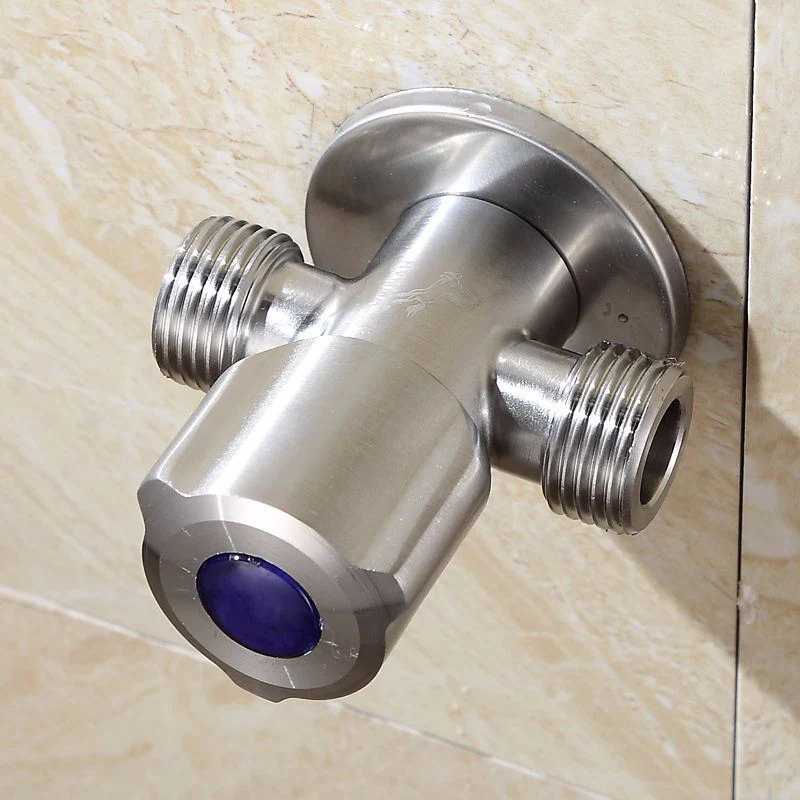 Угловой клапан из нержавеющей стали смеситель для ванной комнаты кухонный