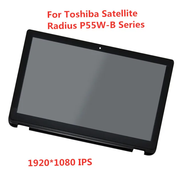 15 6 &quot&quot для Toshiba Satellite Radius P55W B серии B5112 B5224 ЖК сенсорная сборка Замена с рамкой