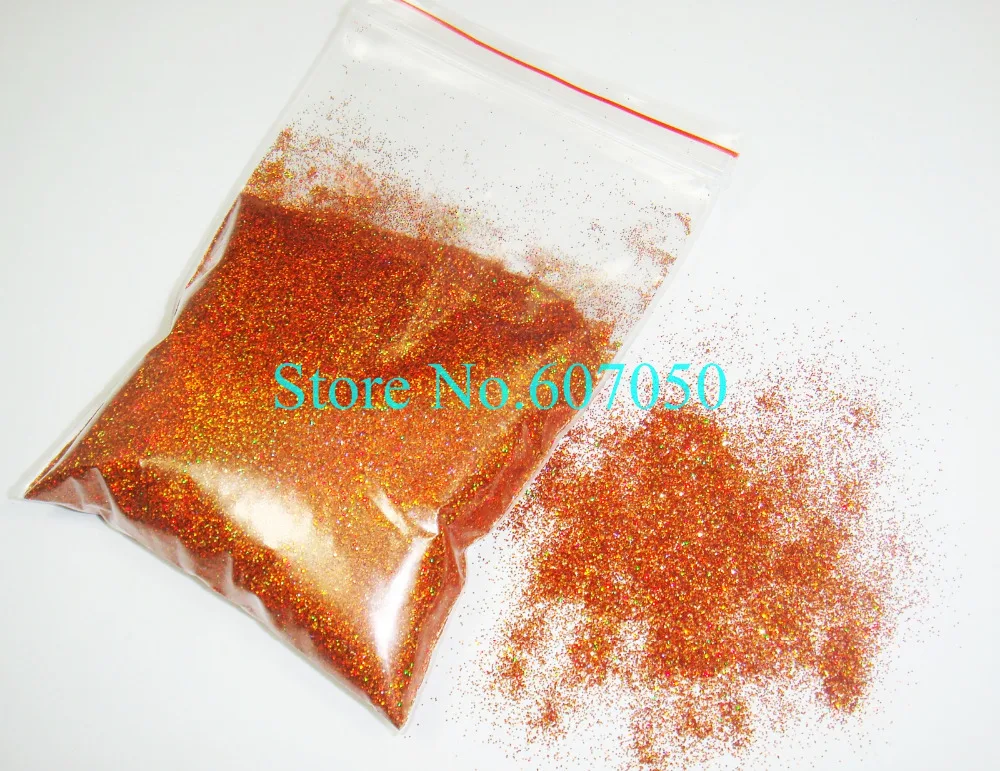 50gram 1/128 &quot(0 2 мм) 008 дюймов Голографический лазерный бронзовый цвет блестящие