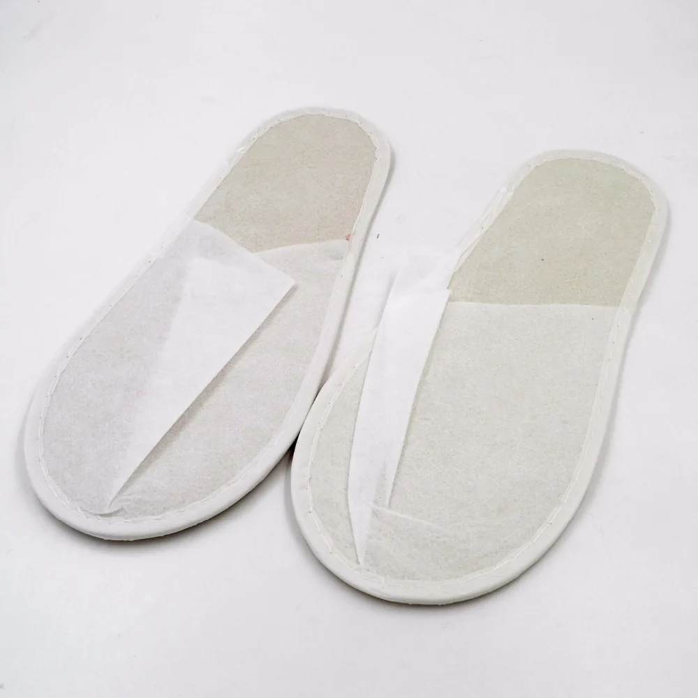 

10 or 50 or 100 pairs/lot common Woven fabrics Slipper Hotel supplies hotel disposable cheap slippers LOGO OEM customized