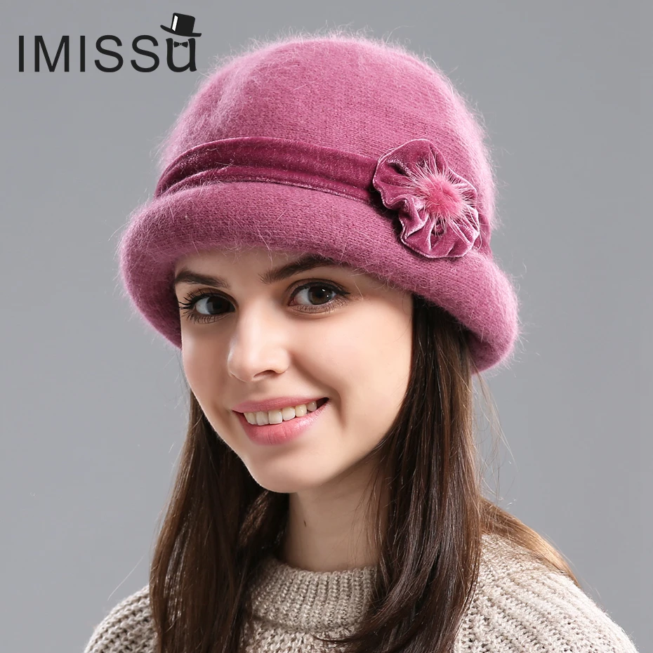 Осенне зимняя женская фетровая шляпа из кроличьего меха|fashion fedora|winter fedorafashion hat |