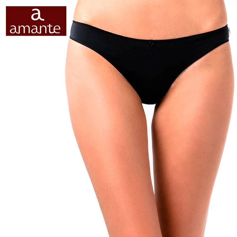 Трусы стринги из микрофибры AMANTE|g-string|low-waistamantes |