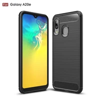 for samsung galaxy a20 e a20e case slim rugged hybrid armor shockproof hybrid soft rubber silicone phone cases cover case