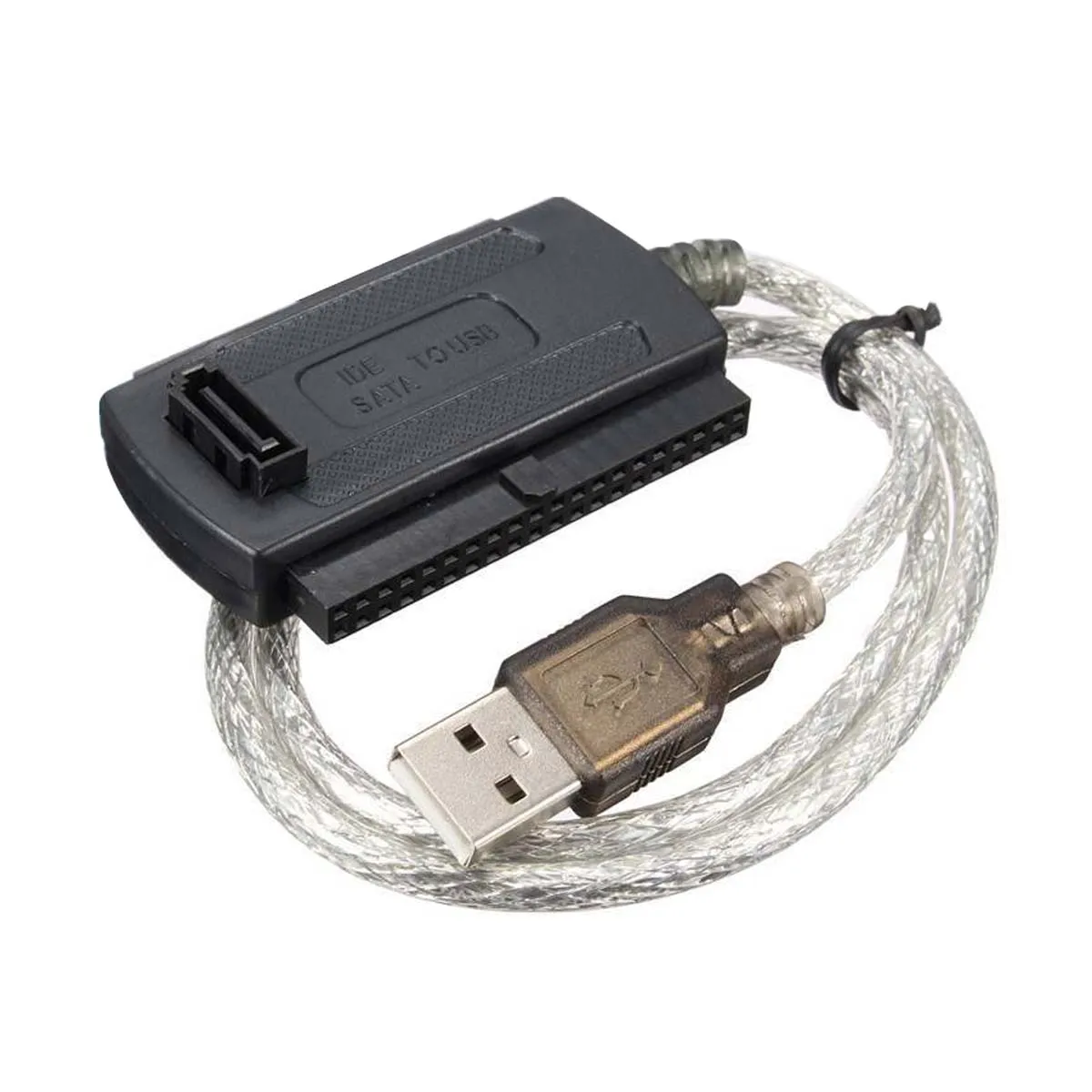USB 2 0 Male to IDE SATA 5 &quot3 5&quot конвертер адаптер кабель жесткого диска HDD черный|ide sata