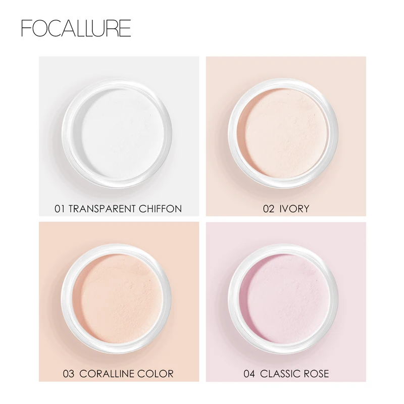 FOCALLURE Brighten Face Makeup Loose Powder Lasting Oil-control Matte Full Professional Cosmetics |