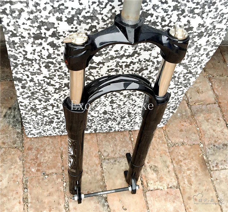 Excelli Снег велосипед вилка подвеска алюминиевый сплав замок для 4 0 &quotжира снега