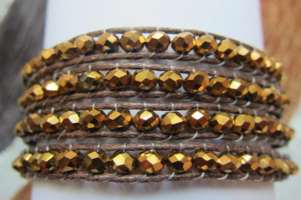 Горячая Распродажа 2017 браслеты из необработанных нитей Женская Роза женский