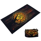 Buffe Хэллоуин страшные маски волшебный платок Спорт на открытом воздухе маска для лица велосипедная бандана многофункциональный Головные уборы шеи гетры Бафф