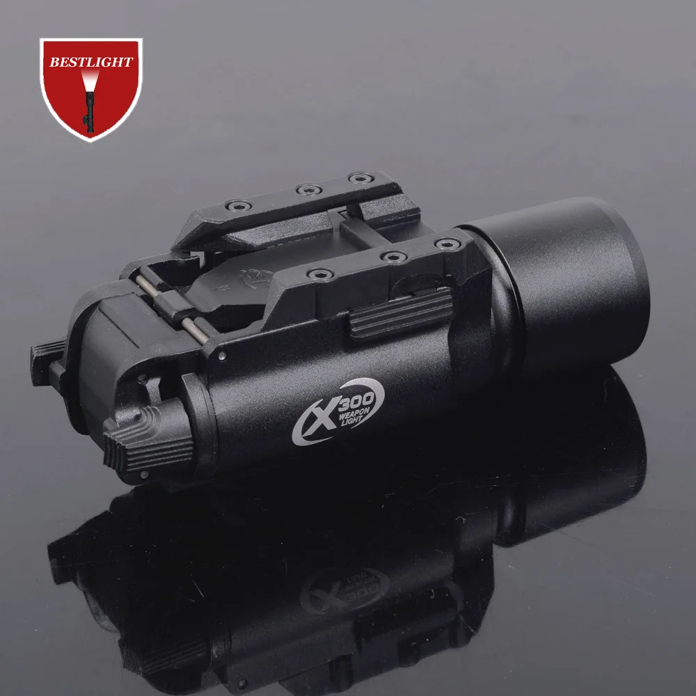 Тактический X300 светодиодный светильник для оружия пистолет Lanterna страйкбол