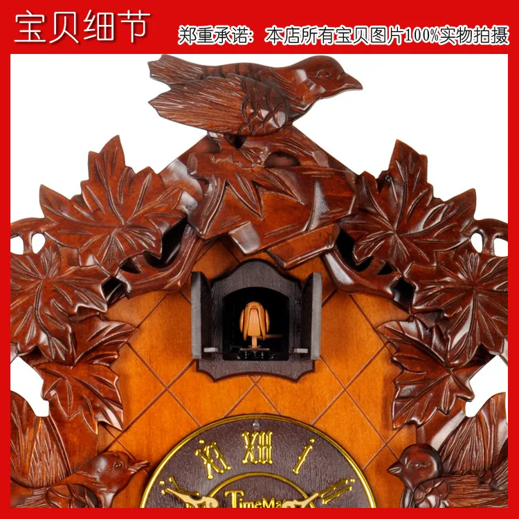 Доставка ручная работа резьба по дереву европейские часы cuckoo для гостиной|clock living