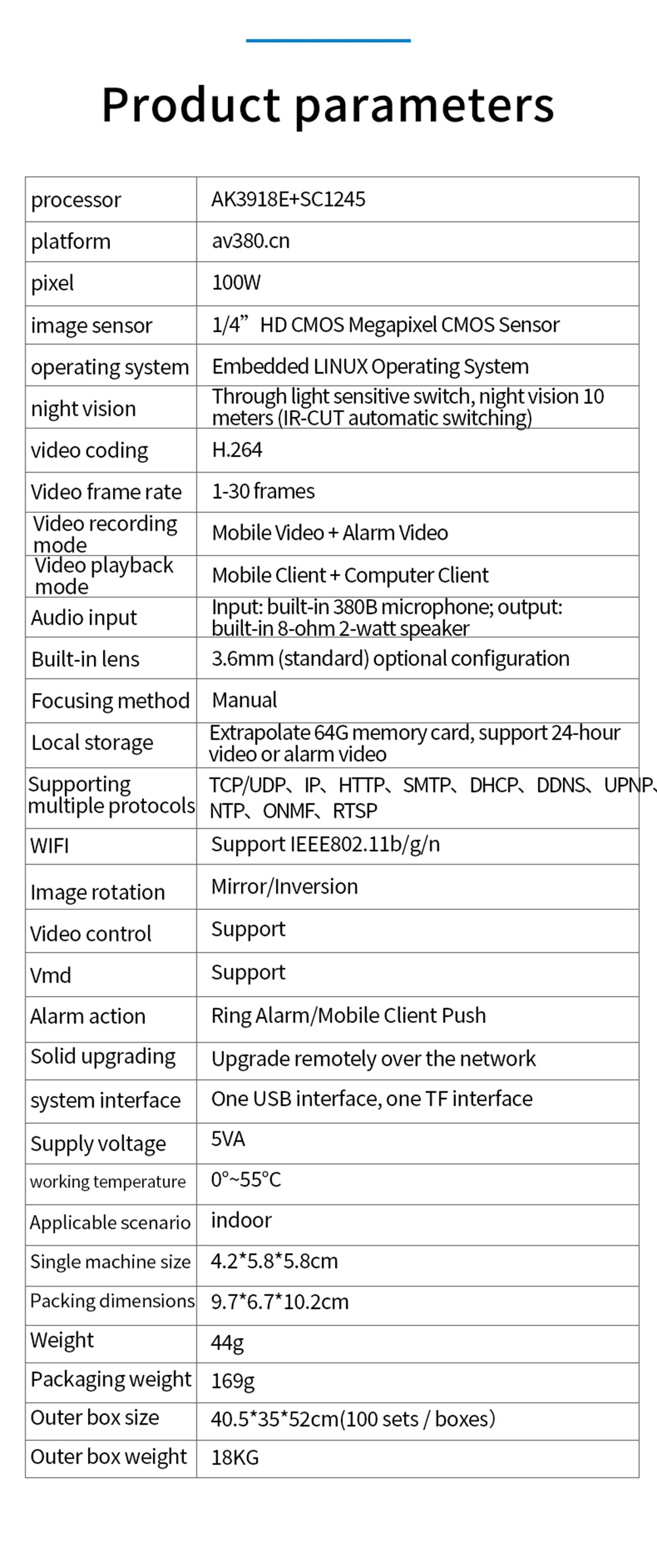 Мини CCTV камера ночного видения 2MP 720P wifi Беспроводная ip-камера V380 приложение сетевая камера безопасности камера наблюдения