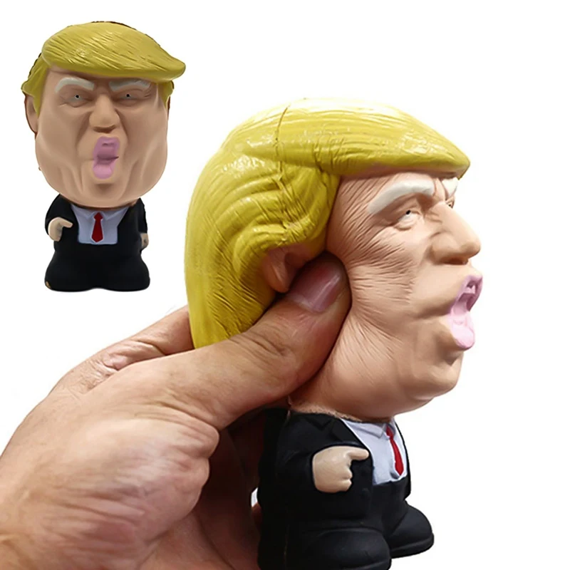 Squeeze Toy Америка президент г-н Трамп Squishy PU моделирование Personage антистресс Squishes Игрушка снятие стресса подарок
