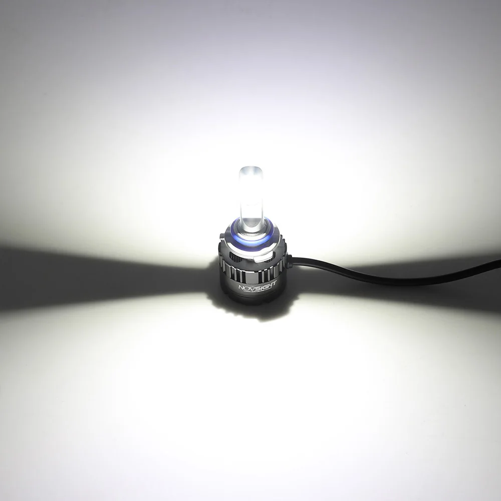 NOVSIGHT супер яркие фары автомобиля H4 высокий низкий пучок H7 Led HB3 hb4 h8 h1 9006 9005 h11 Светодиодная лампа 80 Вт 14400LM авто фары лампы
