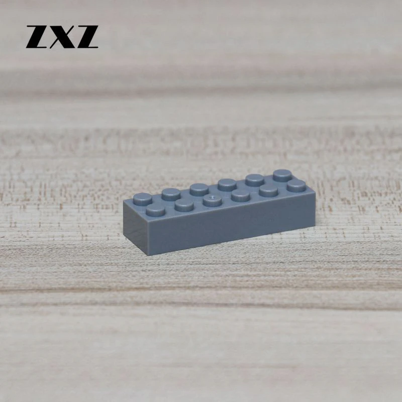 100 шт./лот детские развивающие игрушки строительные блоки радуги кирпичи Детали