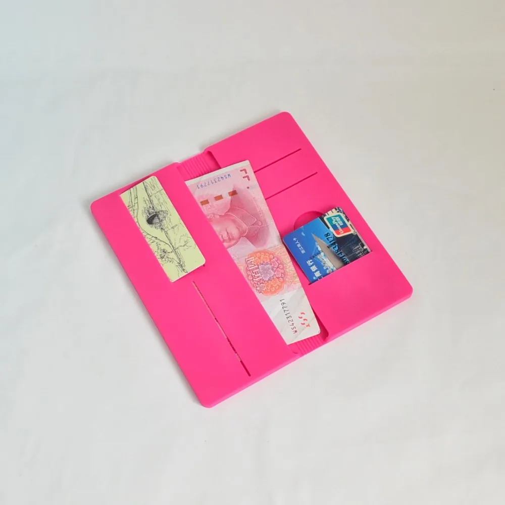 Силиконовый кошелек-клатч с держателем для карт милые силиконовые кошельки