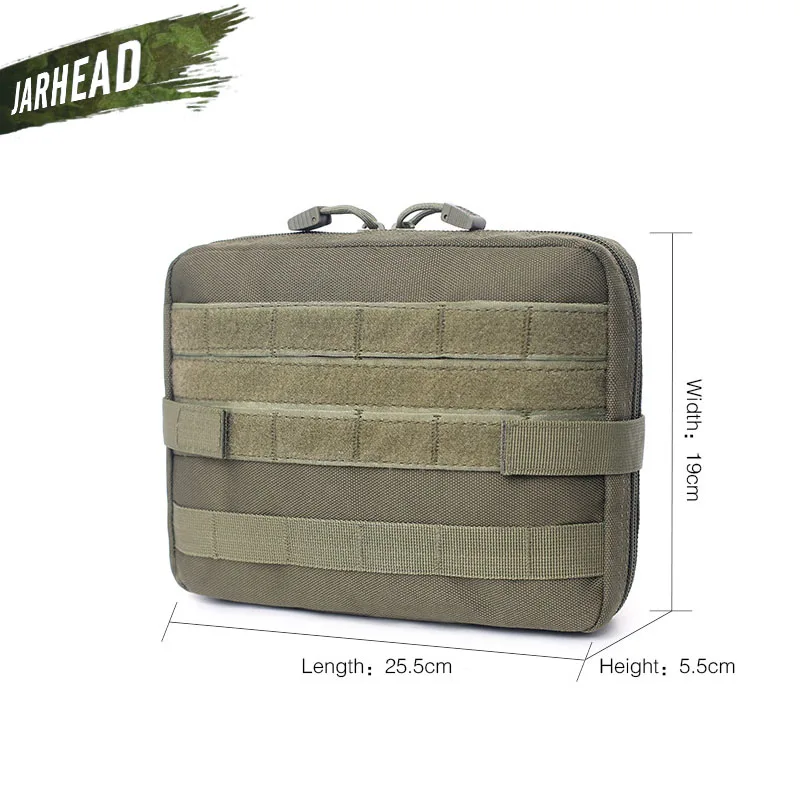 1000D Тактический Molle Чехол нейлоновый черный тактический Чехол большой органайзер для журналов универсальный телефонный медик поясная Сумка EDC Molle чехлы