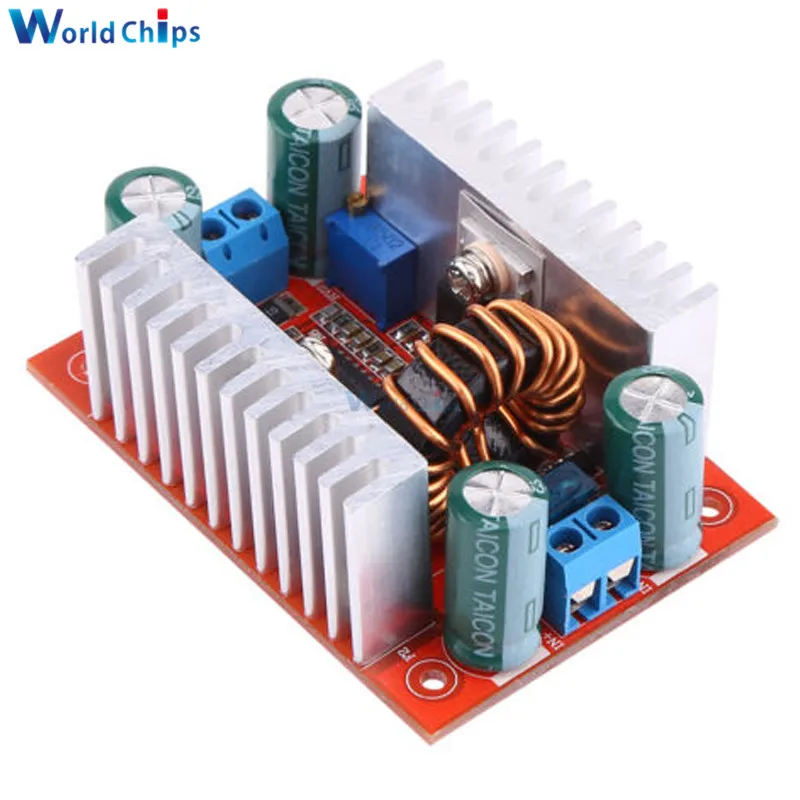 Повышающий преобразователь постоянного тока 400 Вт 15 А светодиодный драйвер