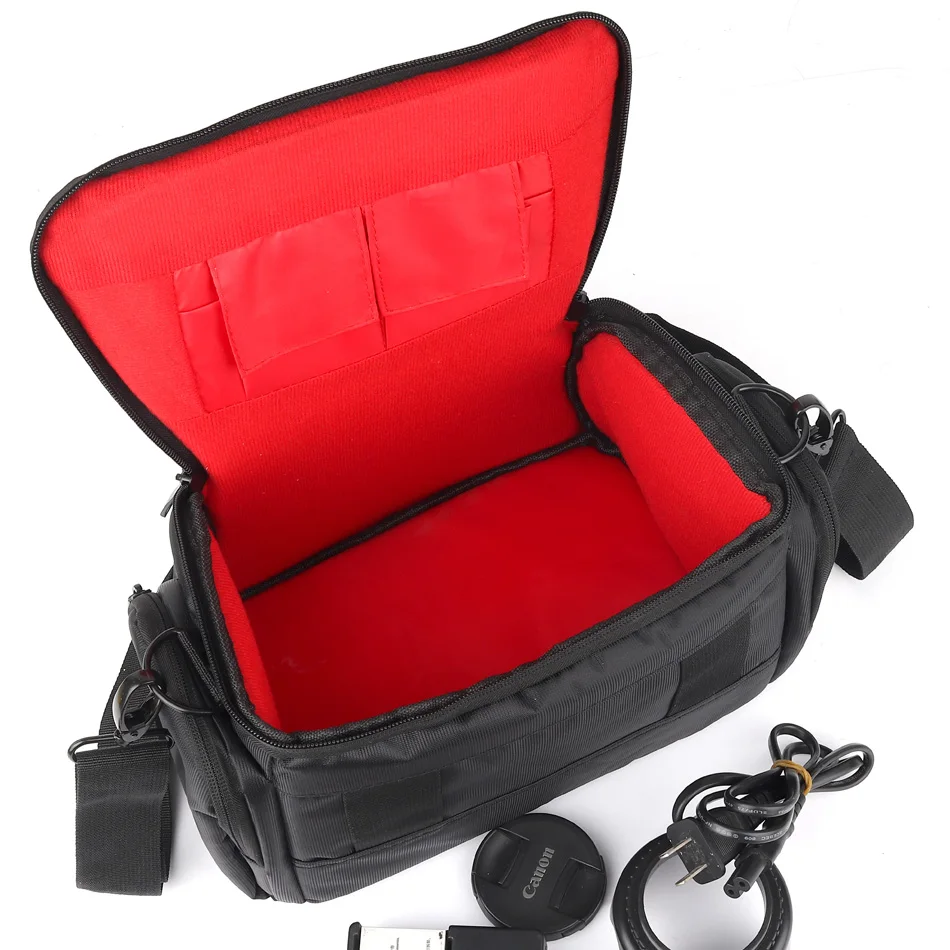 Чехол на плечо для DSLR камеры Canon EOS R 200D 100D 700D 650D 600D 60D 70D 1200D 1300D T7i T6i T5i T4i M100 M50 M10 M6 M5