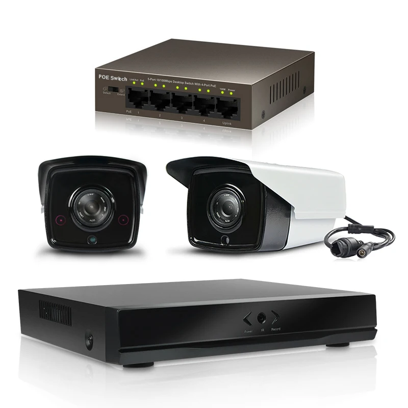 Система видеонаблюдения XINFI 4 канала 960 МП HDMI NVR | Безопасность и защита