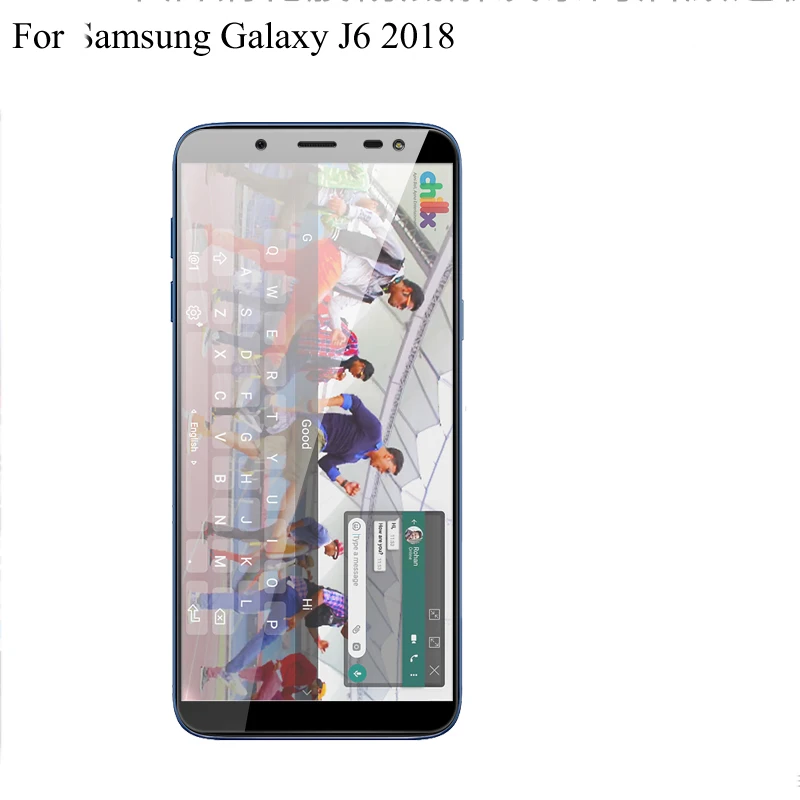 Ультратонкая Защитная пленка для экрана из закаленного стекла Samsung Galaxy J6 2018