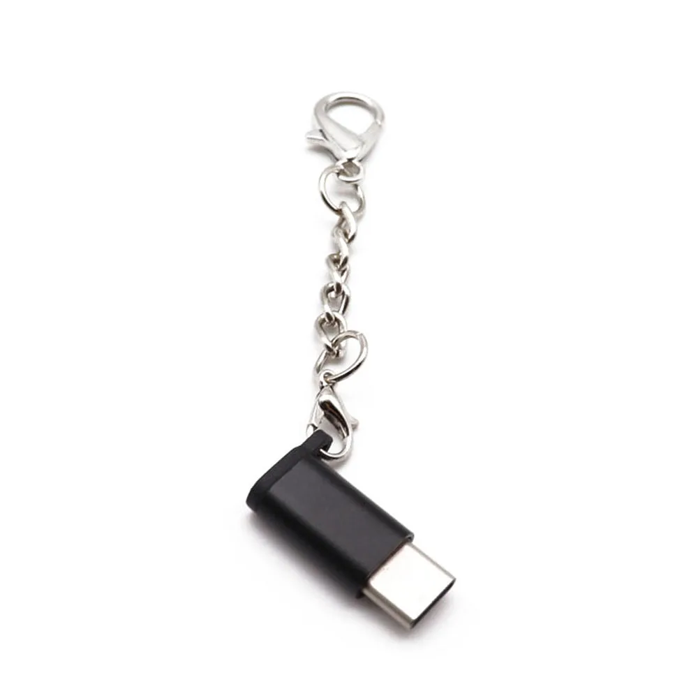 2 шт. для iPhone к Micro USB/type-C адаптер зарядного устройства женский штепсельный