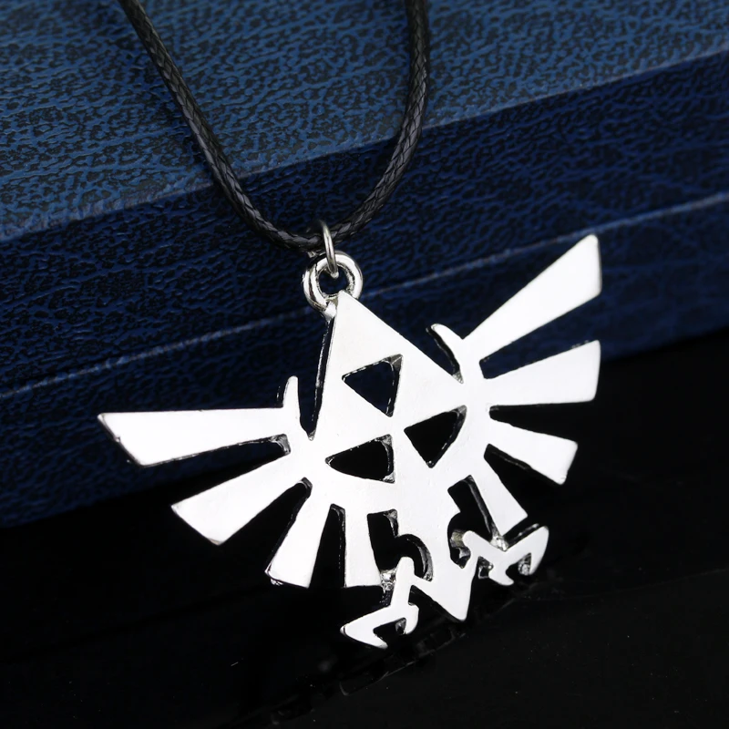 Аниме игра Легенда о Зельде ожерелье Zelda кулон Triforce ожерелье