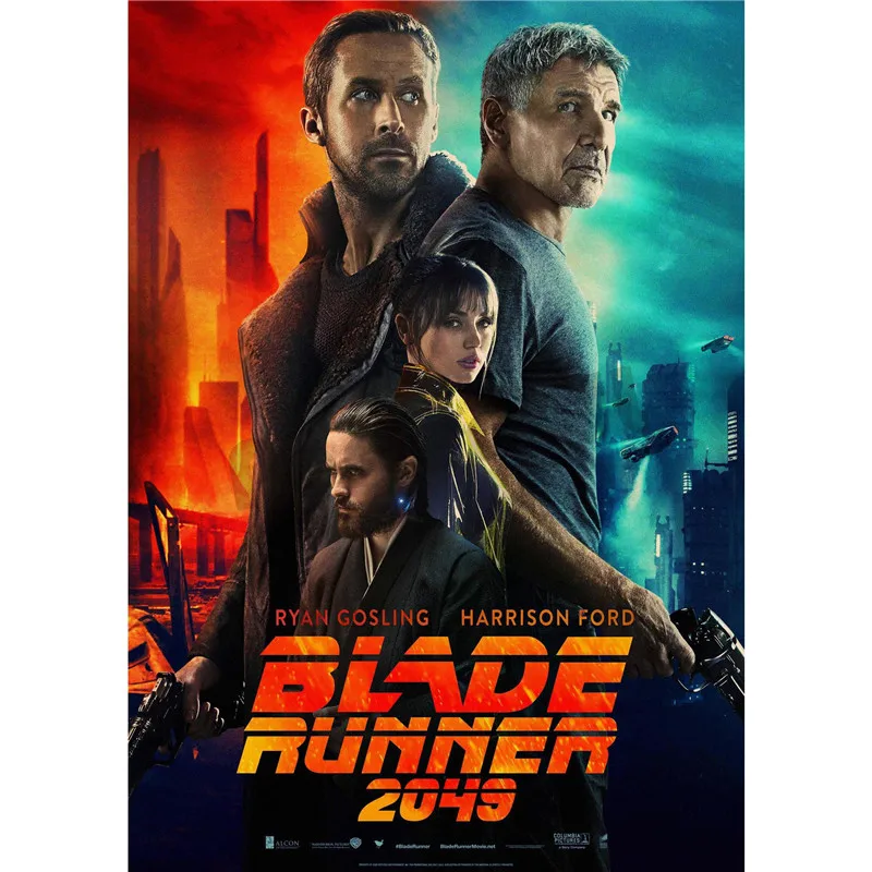 Бегунок с лезвием 2049 украшение для дома постер из крафт фильма наклейки на стену