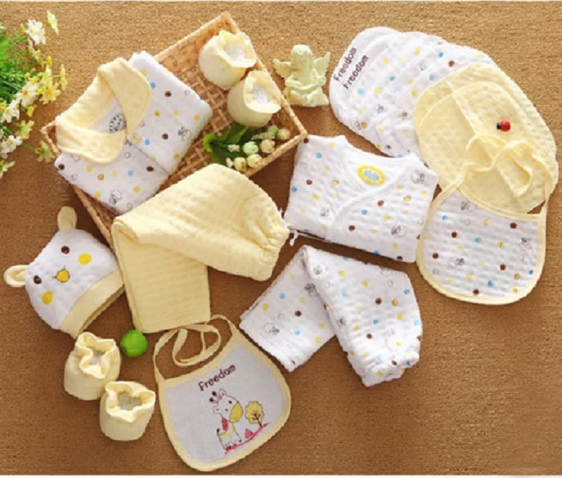 Комплект одежды для новорожденных мальчиков из 18 предметов костюм младенцев 100%