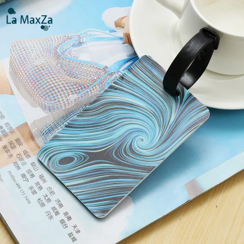 Silicone Factory Direct Selling Etiquette Bagage Luggage Tag for Travel Reizen Accessoires Kofferlabel Viaggio Travel Accessorie