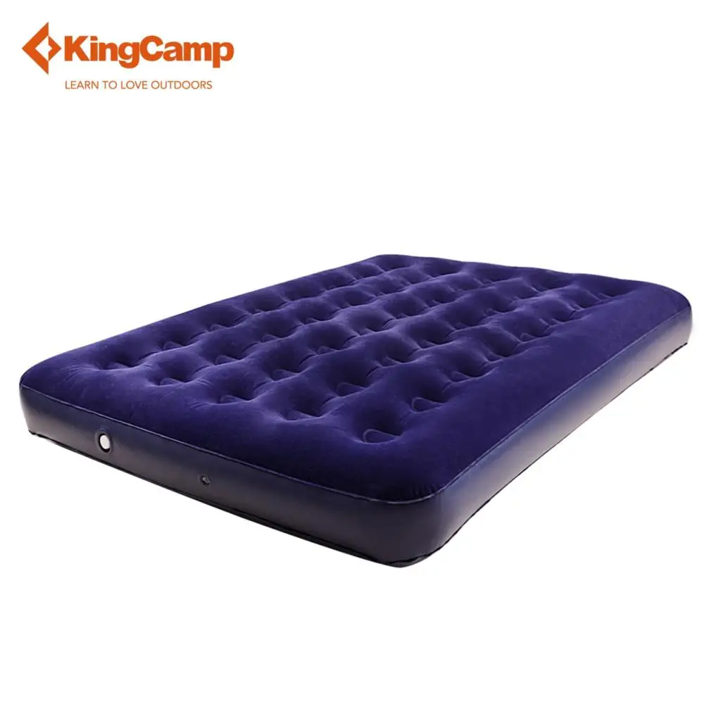 KingCamp двойной походный коврик с Оксфордским мешком портативный Открытый походный коврик синий Открытый Матрас для пешего туризма треккинга