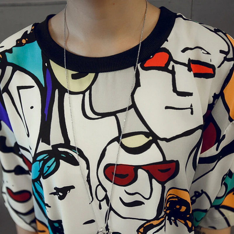 Women Homewear Short Sleeve Sleep Dress Cartoon Pattern Printed Sleepshirt Female Summer Short Sleeve O-neck Collar Sleepwear