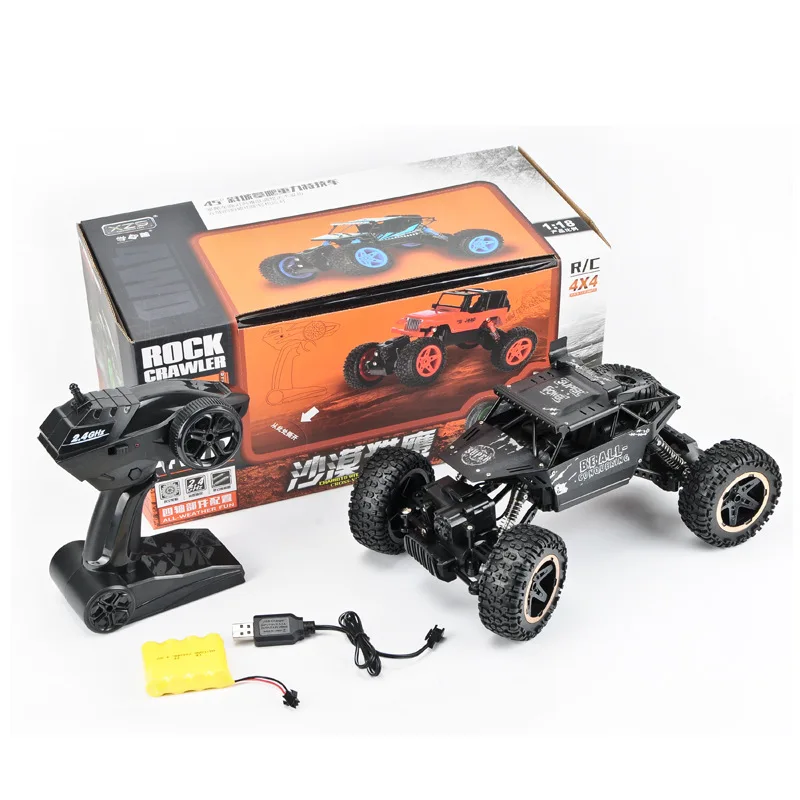 Topekia 1:10 RC автомобиль 4WD 2,4 ГГц скалолазание автомобиль 4x4 двойные двигатели Bigfoot автомобиль дистанционное управление Модель внедорожный автомобиль игрушка