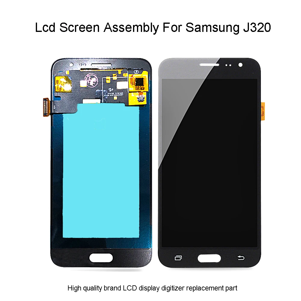 Качественный 5 0 &quotЖК дисплей для Samsung J3 2016 ЖК сенсорный экран дигитайзер Замена