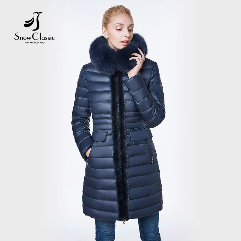 Куртка женщин 2018 camperas mujer abrigo invierno пальто парк норки предшественник меха лисы