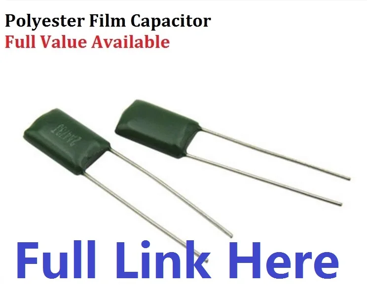 

Polyester Film Capacitor 100V 2A102J 2A222J 2A472J 2A332J 2A473J 2A104J 2A103J 2A471J 2A682J 2E104J 2J152J 2A154 2A392J 2A562J