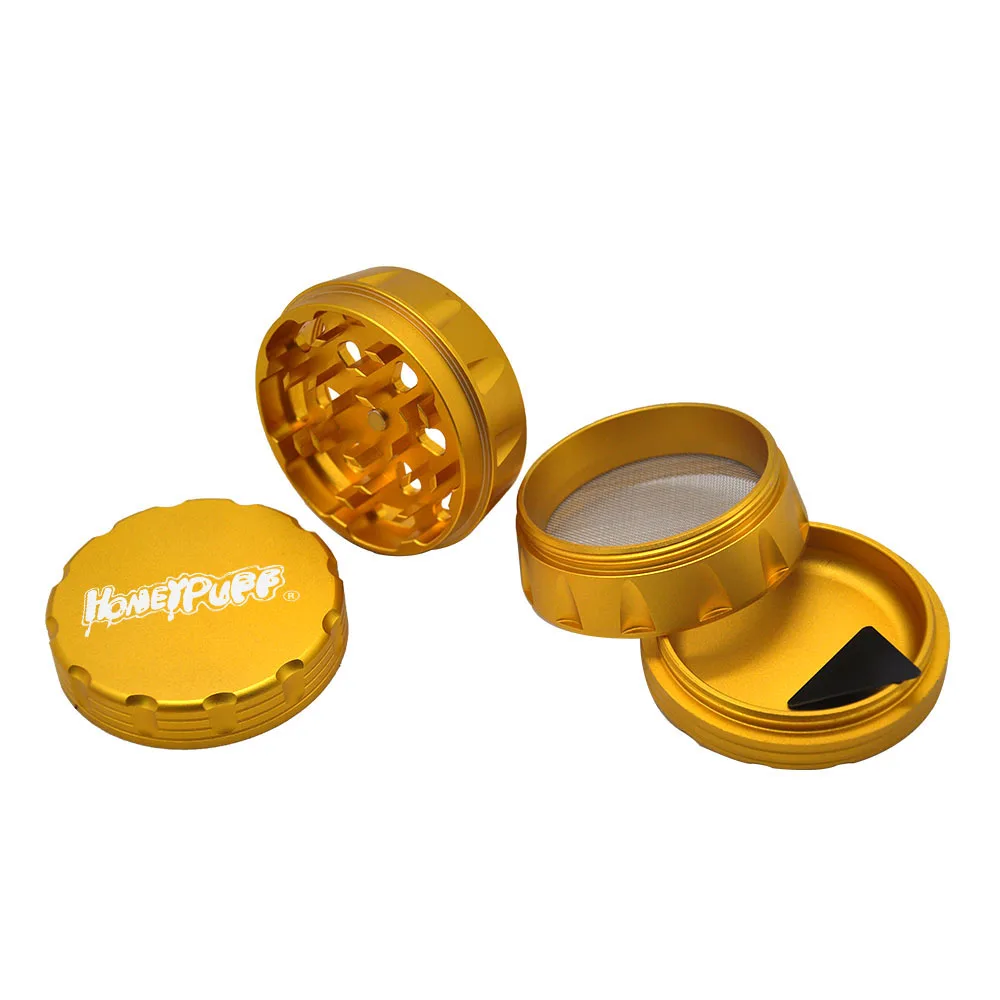 HONEYPUFF табак шлифовальный барабан стиль самолета алюминий 63 мм 4 шт. острые