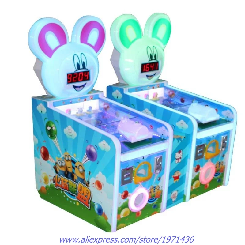 

Amusement Game Center Coin Operated Machine Ball Shooting Game Machine For Kids