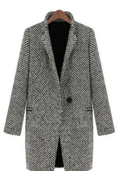 Бесплатная доставка осенне зимнее модное пальто куртка в Европейском стиле