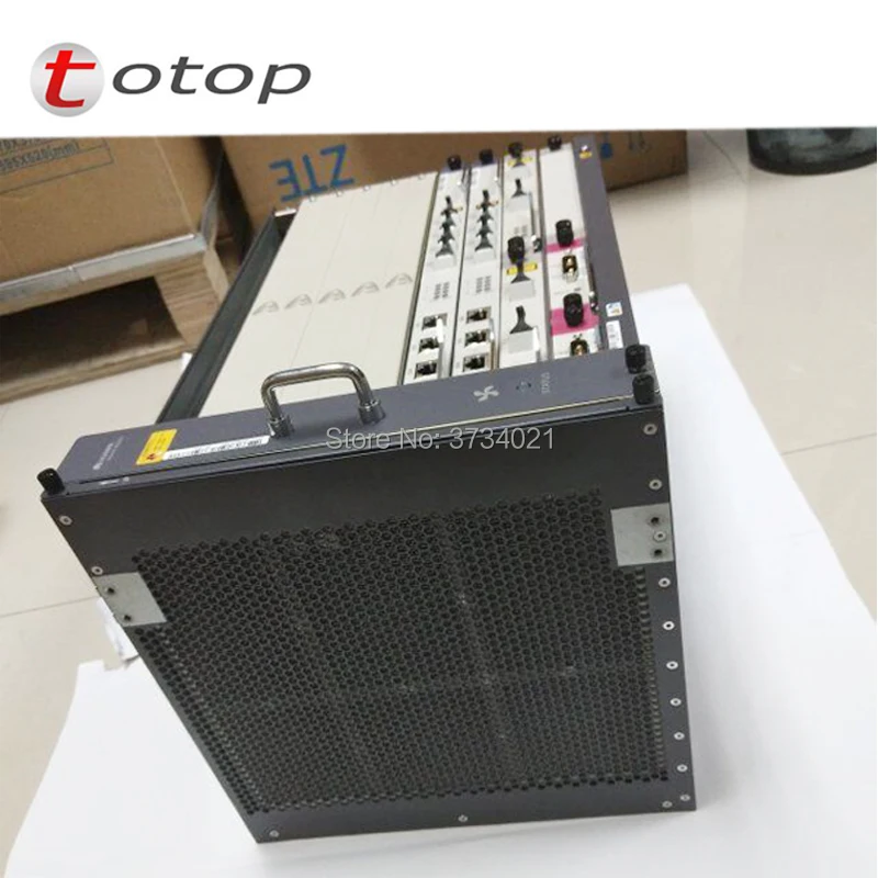 Huawei MA5683T 19 дюймов GPON OLT оборудование 10GE по восходящей линии с 2 * SCUN + X2CS gicf PRTE GPFD 16