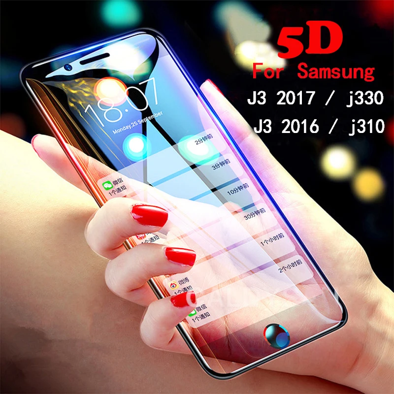 YonLinTan 0 26 мм полный защитный закаленное Стекло для samsung Galaxy j3 2016 j310/j3 2017 j330 пленку на