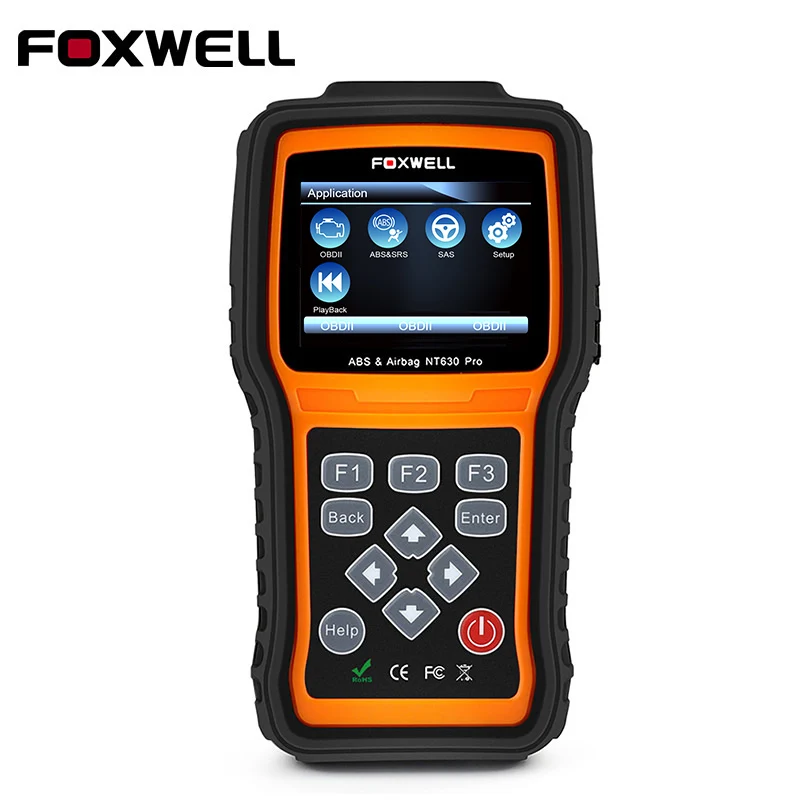 OBD 2 Автомобильный сканер для считывания кода инструмент FOXWELL NT630 Pro OBD2 автомобильный диагностический сканер двигателя ABS подушка безопасности SRS SAS сброс аварийных данных