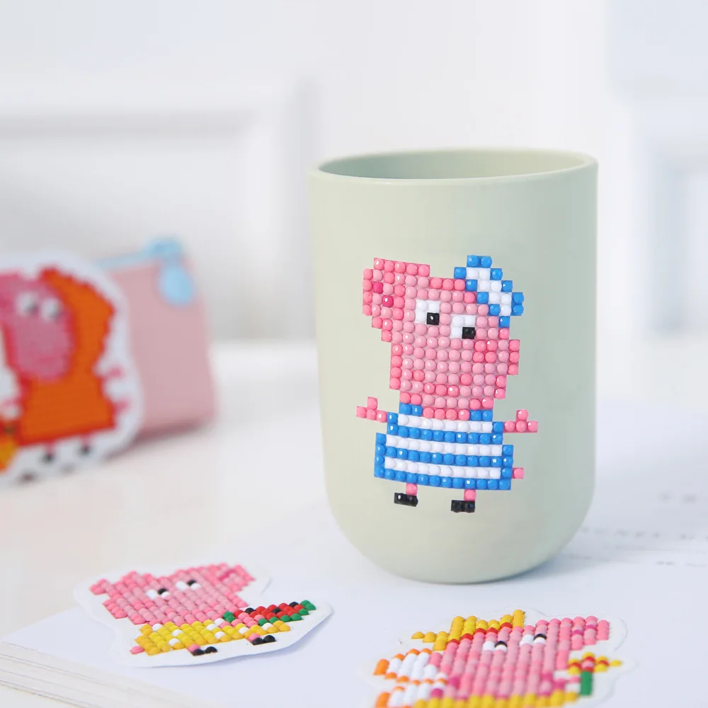 5D DIY алмазная живопись мультфильм серии Детские ручные наклейки узор детские