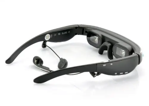 Mobile Theatre Video Glasses Movies on 52 Inch Virtual Screen HD 3D Stereo Eyewear free shipping|movie provider|movie theater 3d glassesglasses video