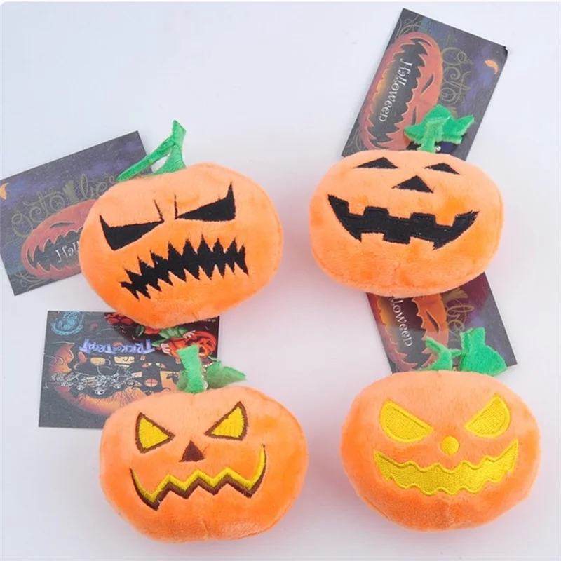 small pendant keychains Plush toy Halloween Christmas Gifts Pumpkin Plush stuffed Doll Toys For Kids stuffed doll Halloween Gift