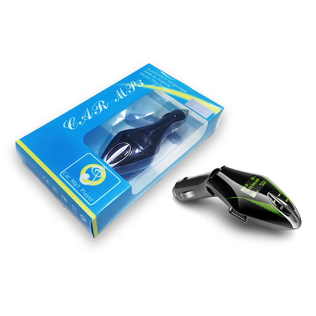 Bluetooth Car Wireless FM Transmitter Modulator MP3 Player With USB Interface Support Reading Audio Files From And TF | Автомобили и