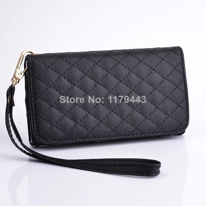 Hot Sale Fashion!Hot Portable Flip Wallet Leather Case Cover for Samsung Galaxy S4 mini LTE i9195 Free Shipping |